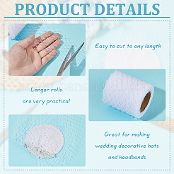 Cintas de malla de poliéster de 25 yarda.&nbsp;DIY-WH0002-90A