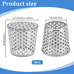 Abflussfilter aus Edelstahl 304 gegen Ratten&nbsp;STAS-WH0051-025B-P