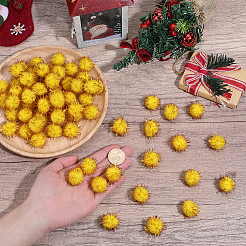 120 pompon fait main pour poupée ([1] pièce)&nbsp;FABR-SC0001-01D-03