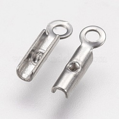 Anlaufgeschützte 304 Edelstahl-Klapp-Crimp-Enden&nbsp;X-STAS-K166-11P