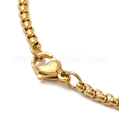 201 collane con ciondolo in acciaio inossidabile&nbsp;NJEW-H022-04G