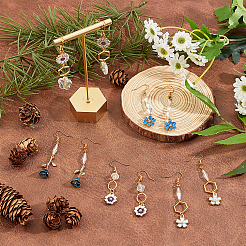 DIY baumeln Ohrring machen Kits&nbsp;DIY-SC0013-95