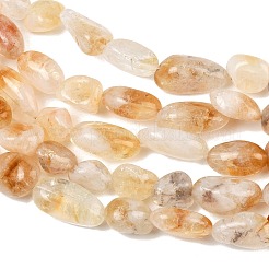 Fili di perle di citrino naturale riscaldate&nbsp;GG-CBA787B-A20