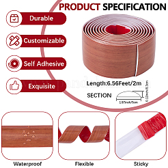 Selbstklebende PVC-Bodentür-Flachübergangsstreifen&nbsp;DIY-WH20031-052F