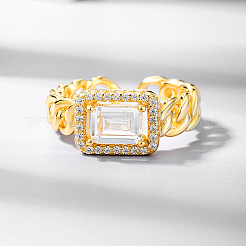 Vintage-Stil 925 Silber Zirkon Ring für Frauen&nbsp;WL1450