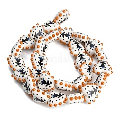 Abalorios de porcelana hechas a mano&nbsp;PR-CBAB520-16B