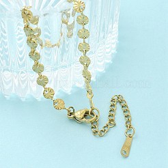 Gliederkettenarmbänder aus 304 Edelstahl&nbsp;BJEW-C084-05G