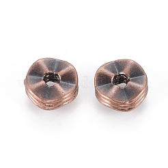 Perles intercalaires ondulées de style tibétain&nbsp;TIBEB-A101871-R-LF