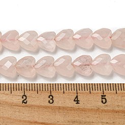 Natürlichen Rosenquarz Perlen Stränge&nbsp;G-P544-E08-01