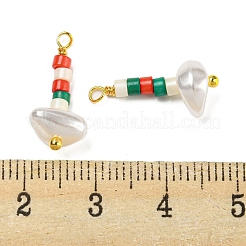 Pendenti di perle imitazione plastica abs&nbsp;KK-C046-01D
