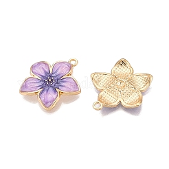 Crémaillère placage pendentifs en émail d'alliage&nbsp;X-ENAM-N056-365KCG-03