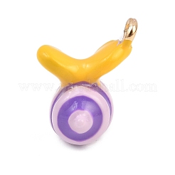 Pendentifs d'émail en alliage&nbsp;AL-CBA701E-02A-G02