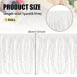 1 metro di nappe di perline di plastica&nbsp;OCOR-BC0006-60A