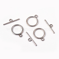 Chiusure toggle di sitle tibetano&nbsp;X-TIBEP-A12208-S-FF