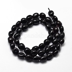 Gefärbte natürliche Obsidian-Nuggets-Perlenstränge&nbsp;G-J335-04
