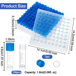 100 pz tubi di congelamento in plastica&nbsp;CON-OC0001-57