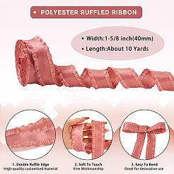 Rüschenband aus Polyester&nbsp;OCOR-TAC0016-25F