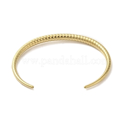 Bracelets manchettes ouverts en acier inoxydable 304&nbsp;BJEW-K241-02A-G