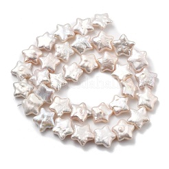 Cuentas de perlas de keshi barroco natural&nbsp;PEAR-P064-04B-02A