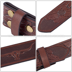 1 ceinture à chaîne en similicuir pour homme&nbsp;AJEW-CL0002-13B