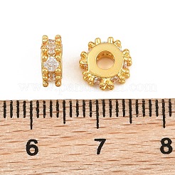 Messing pflastern klare Zirkonia-Perlen&nbsp;CU-CBA6A75-19B-G