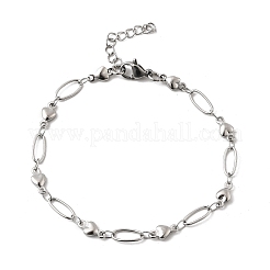 Gliederarmbänder aus 304 Edelstahl&nbsp;BJEW-A044-03C-P
