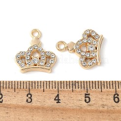 Legierung Kristall Strass Anhänger&nbsp;PALLOY-E775-12G