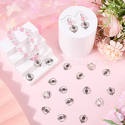 80 pièces pendentifs en alliage de style tibétain&nbsp;TIBE-SC0002-20