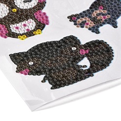 Kit di adesivi con pittura diamante gufo fai da te per bambini&nbsp;DIY-O016-19