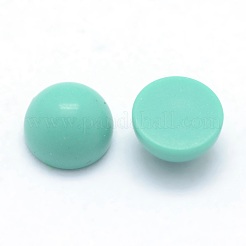 Cabochons en turquoise synthétique&nbsp;G-P393-R09-10MM