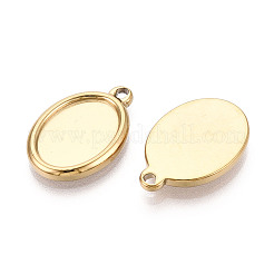 Cabochon pendenti in acciaio inossidabile 304&nbsp;X-STAS-T067-68G