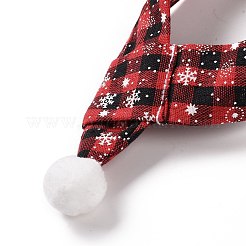 Foulards de noël en tissu pour animaux de compagnie&nbsp;AJEW-D051-04B