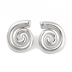Links und rechts anlaufgeschützte Ohrstecker aus 304 Edelstahl für Damen&nbsp;EJEW-L283-098P