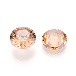 Cabochons à dos pointu de zircone cubique en forme de diamant&nbsp;ZIRC-R004-10mm-04