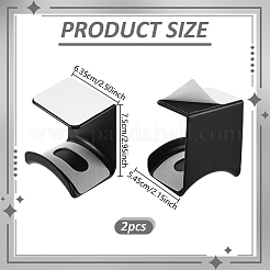 Wandhängendes schwebendes Regal aus ABS-Kunststoff für Kopfhörer&nbsp;ODIS-WH0099-144A