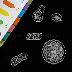 PVC-Plastikstempel&nbsp;DIY-WH0167-56K