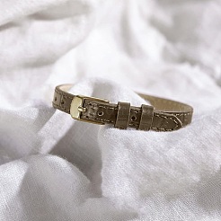 1 Stück strukturierte Lederarmbandriemen&nbsp;AJEW-CL0001-01A