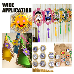 10 Stück 5 Farben DIY gewebtes Bambusnetzwerk&nbsp;FIND-PH0005-35