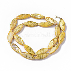 Chapelets de perles coquille d'eau douce&nbsp;SHEL-T014-008B-05