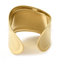 Schlichte breite Armreifen aus 304 Edelstahl für Damen&nbsp;BJEW-D038-02G