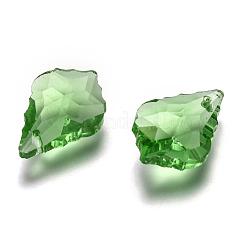 Colgantes de cristal facetado&nbsp;GLAA-F068-C