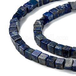 Natürlicher Lapislazuli Perlenstränge&nbsp;G-F631-K05