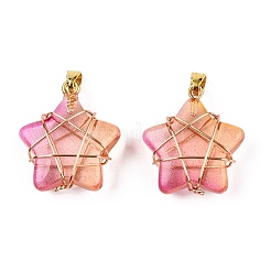 Colgantes de cristal de murano&nbsp;GLAA-T023-06H
