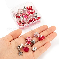 Kit fai da te per la creazione di gioielli a tema san valentino&nbsp;DIY-LS0001-86