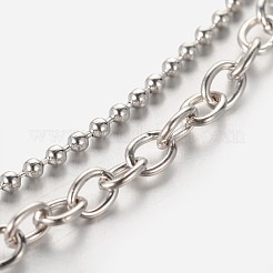 Style tibétain cheville de breloque de coeur&nbsp;AJEW-AN00092-02