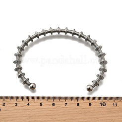 Offene Armreifen aus 304 Edelstahl für Damen&nbsp;BJEW-M113-02P