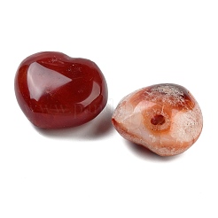 Natürliche rote Achat Herz Liebe Heilsteine&nbsp;G-G125-01B