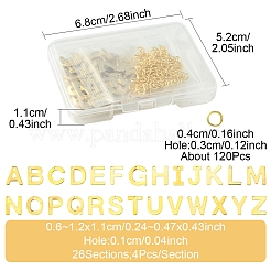 104 stücke 26 arten brief a ~ z 304 edelstahl alphabet brief charms&nbsp;STAS-FS0001-66