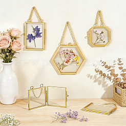 5 cadre photo suspendu en fer&nbsp;AJEW-GW0001-08