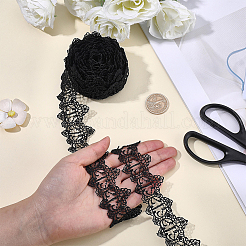 Polyester-Spitzenband mit Blumenmuster&nbsp;OCOR-GF0006-42B